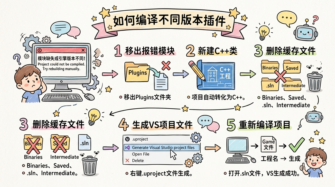 如何编译不同版本插件