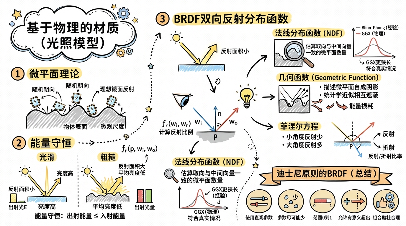 基于物理的材质（光照模型）